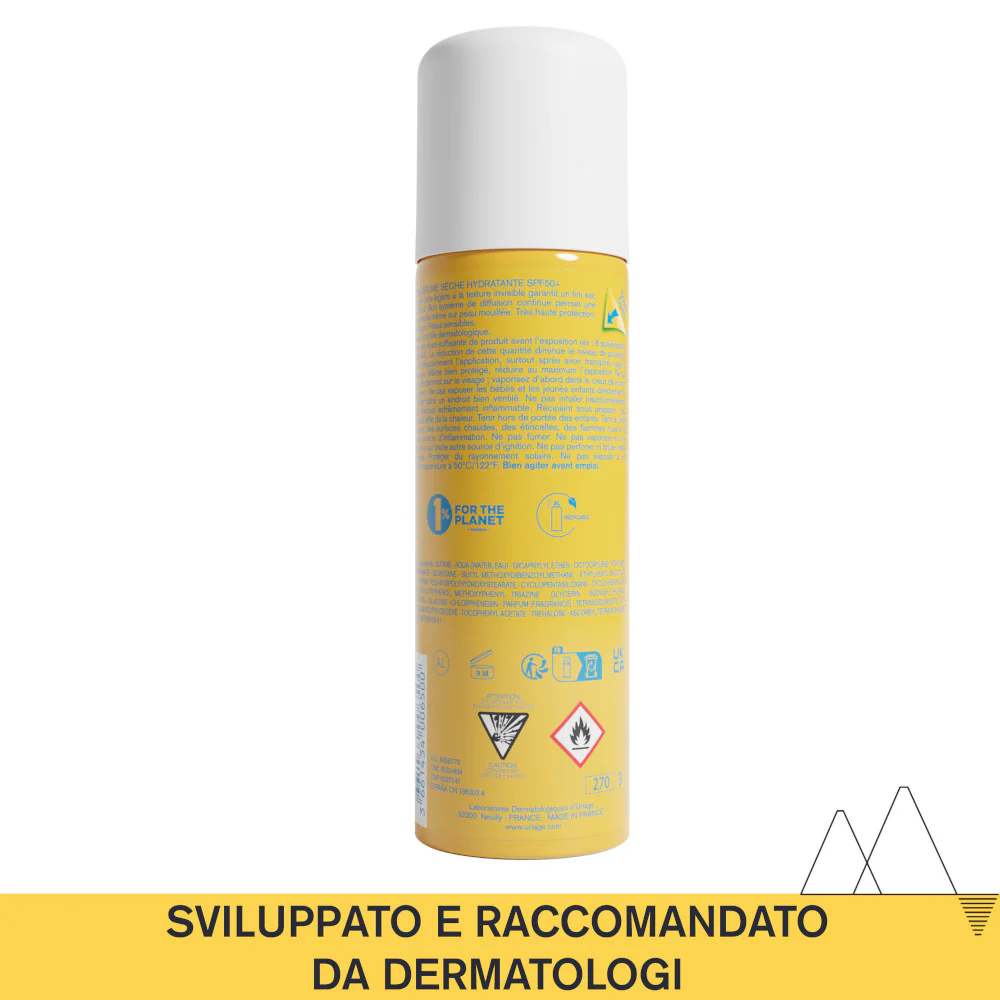 BARIESUN Dry Spray SPF50+ - Magas védelemmel ellátott testre való napozó spray.