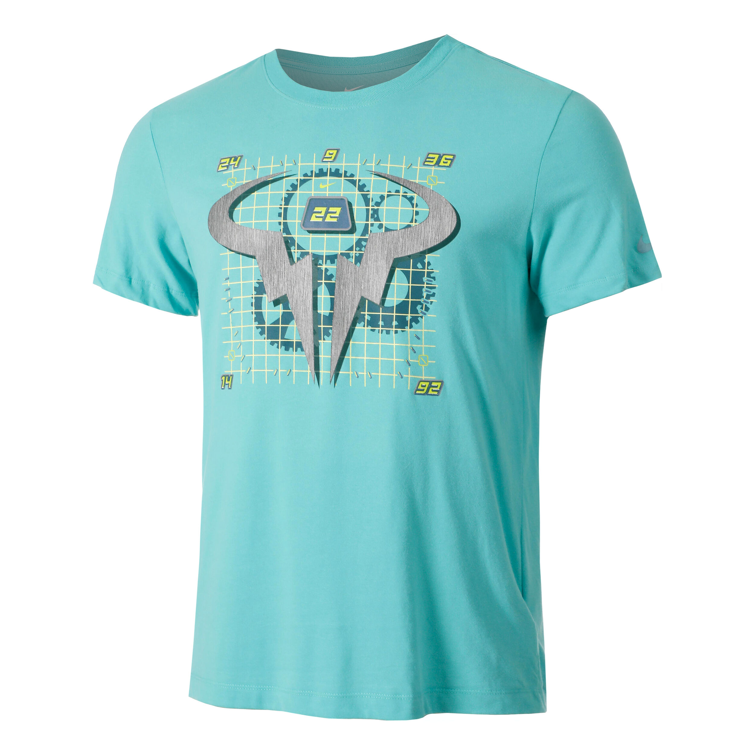 Dri-Fit RN OC T-Shirt Herren - Türkis, Mehrfarbig