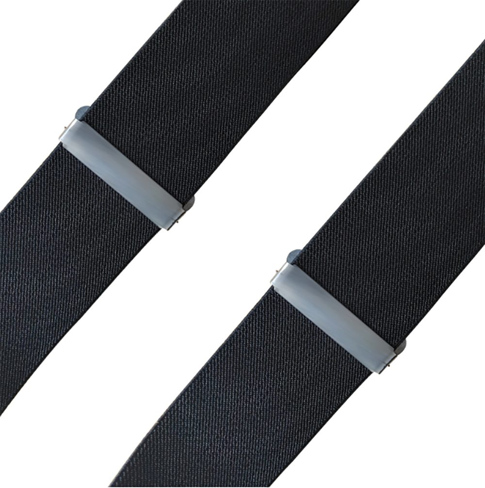 Geistesblitz Hosenträger fuir Herrenmit (4 starken Clips 4cm breit, XForm elastisch einstellbar Lange) fiirManner und Damen Overalls Jean