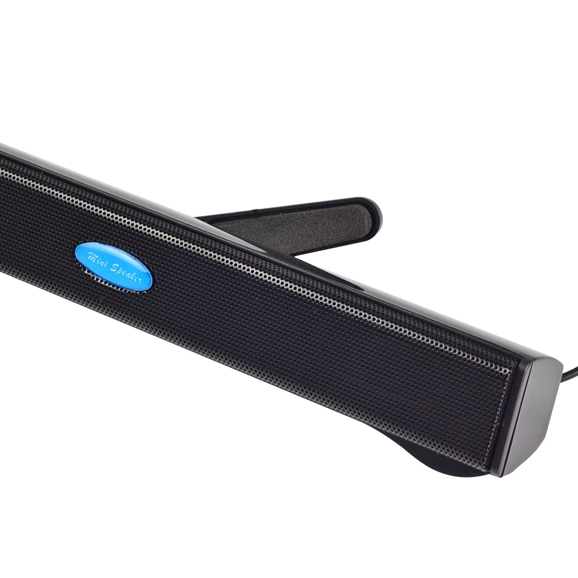 Daskoo Multimedia USB Mini Speaker Boxen Lautsprecher Stereo Für PC Laptop Soundbar