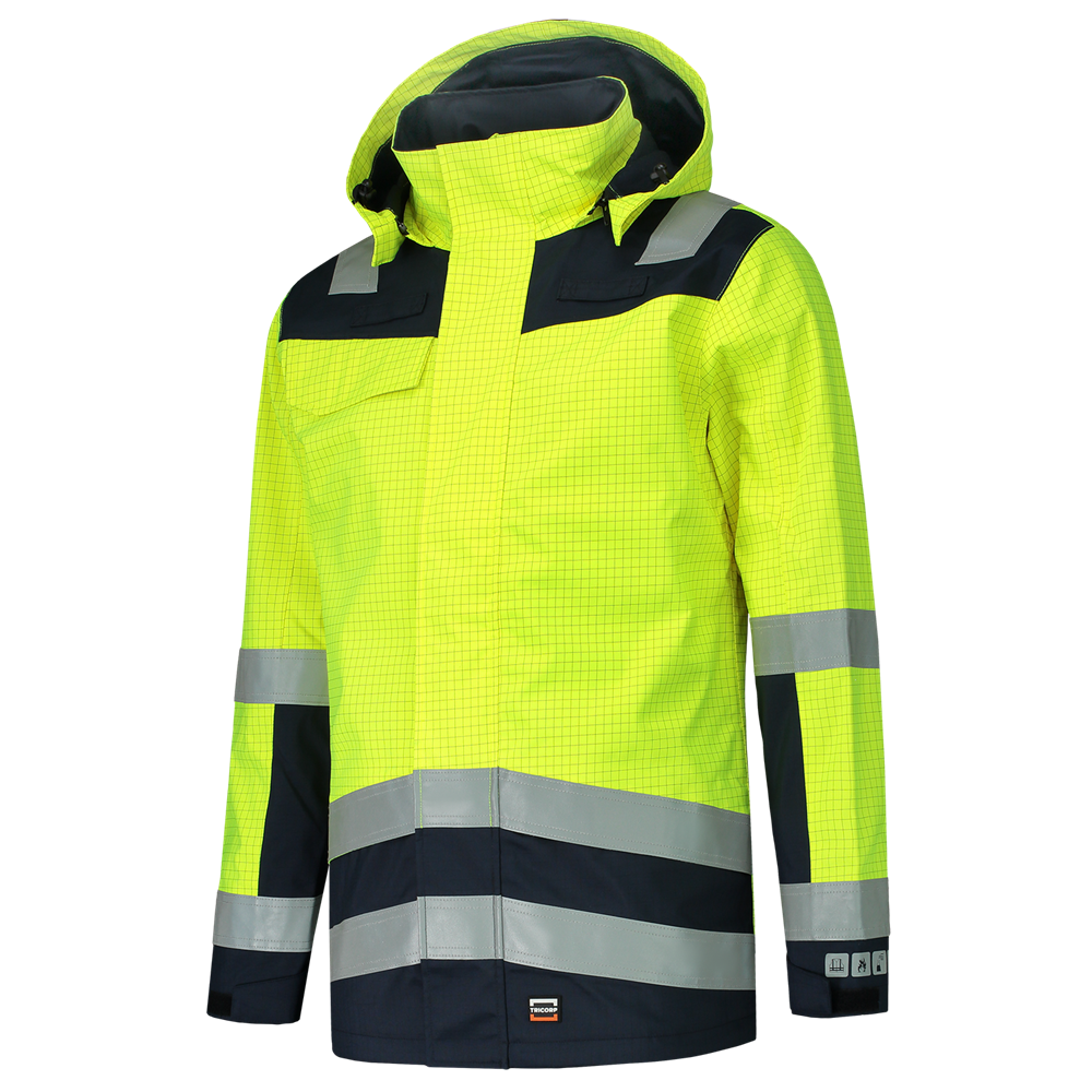 Tricorp 403009 Yellow-Ink Parka Vlamvertragend