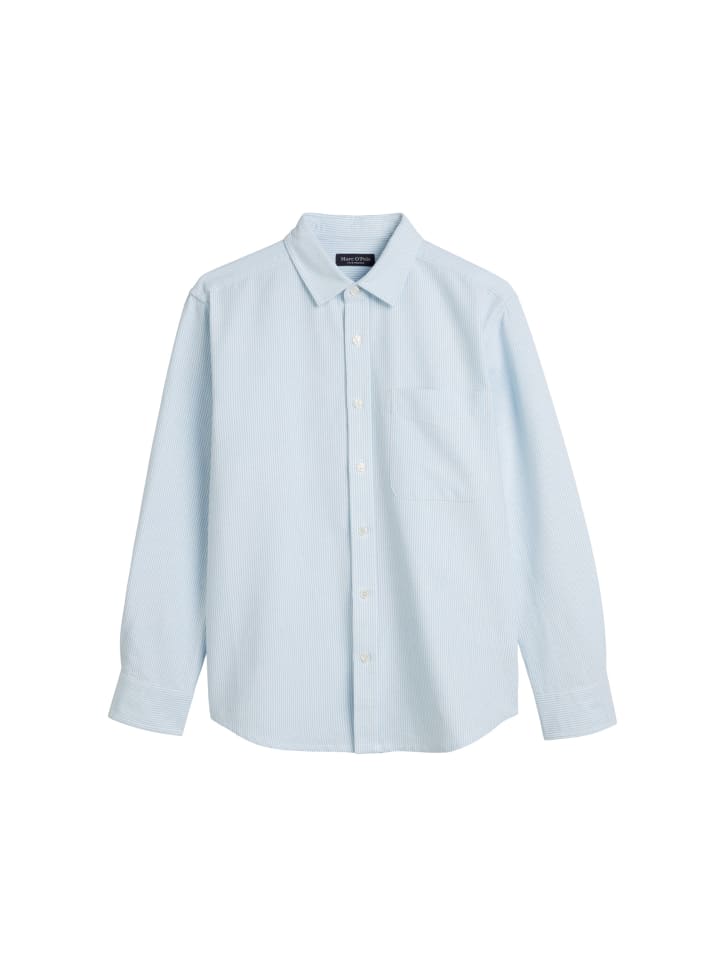 Marc O'Polo TEENS-BOYS Oxford-Hemd in LIGHT BLUE STRIPE günstig kaufen