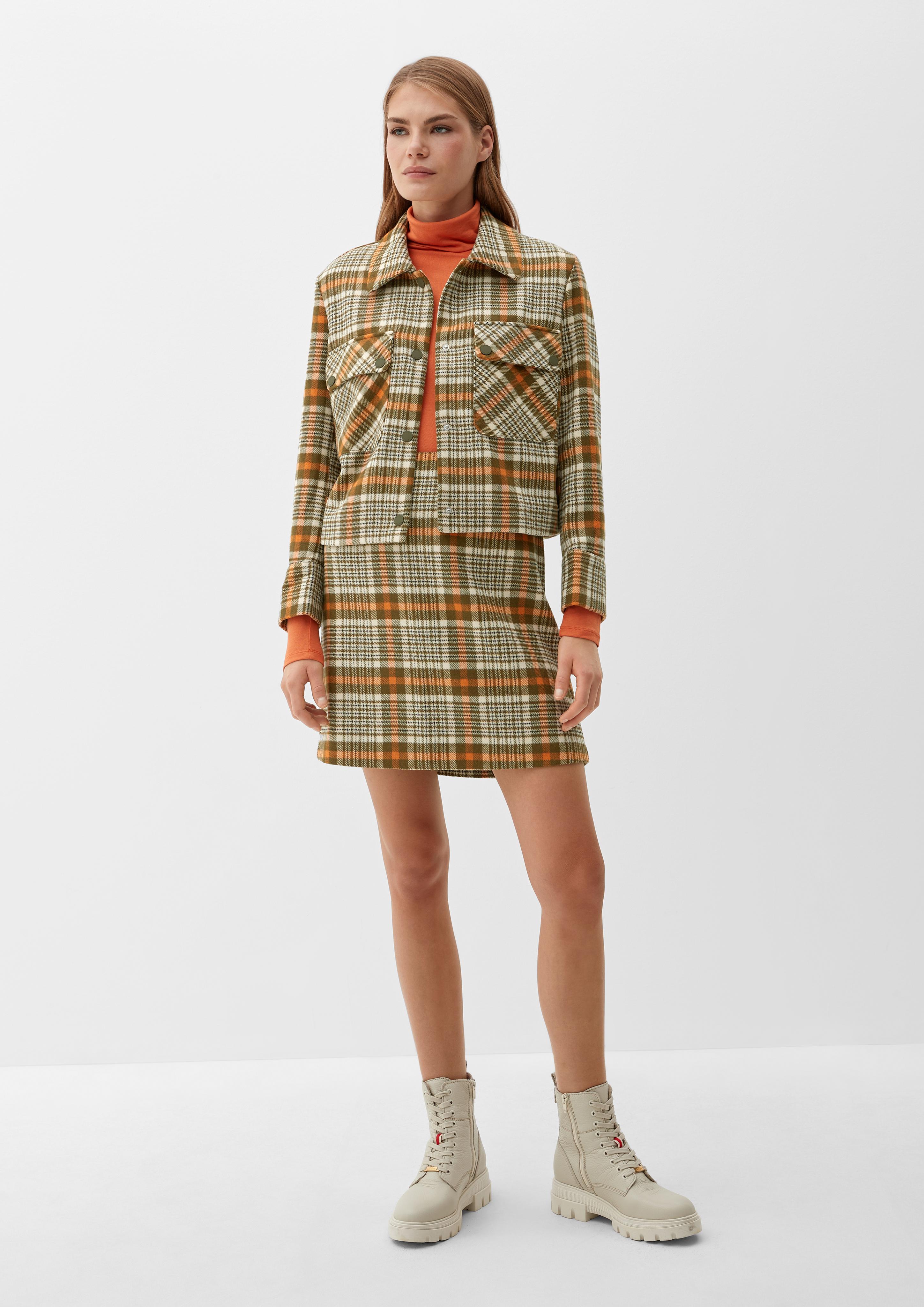 Kariertes Overshirt  2121454-79N4