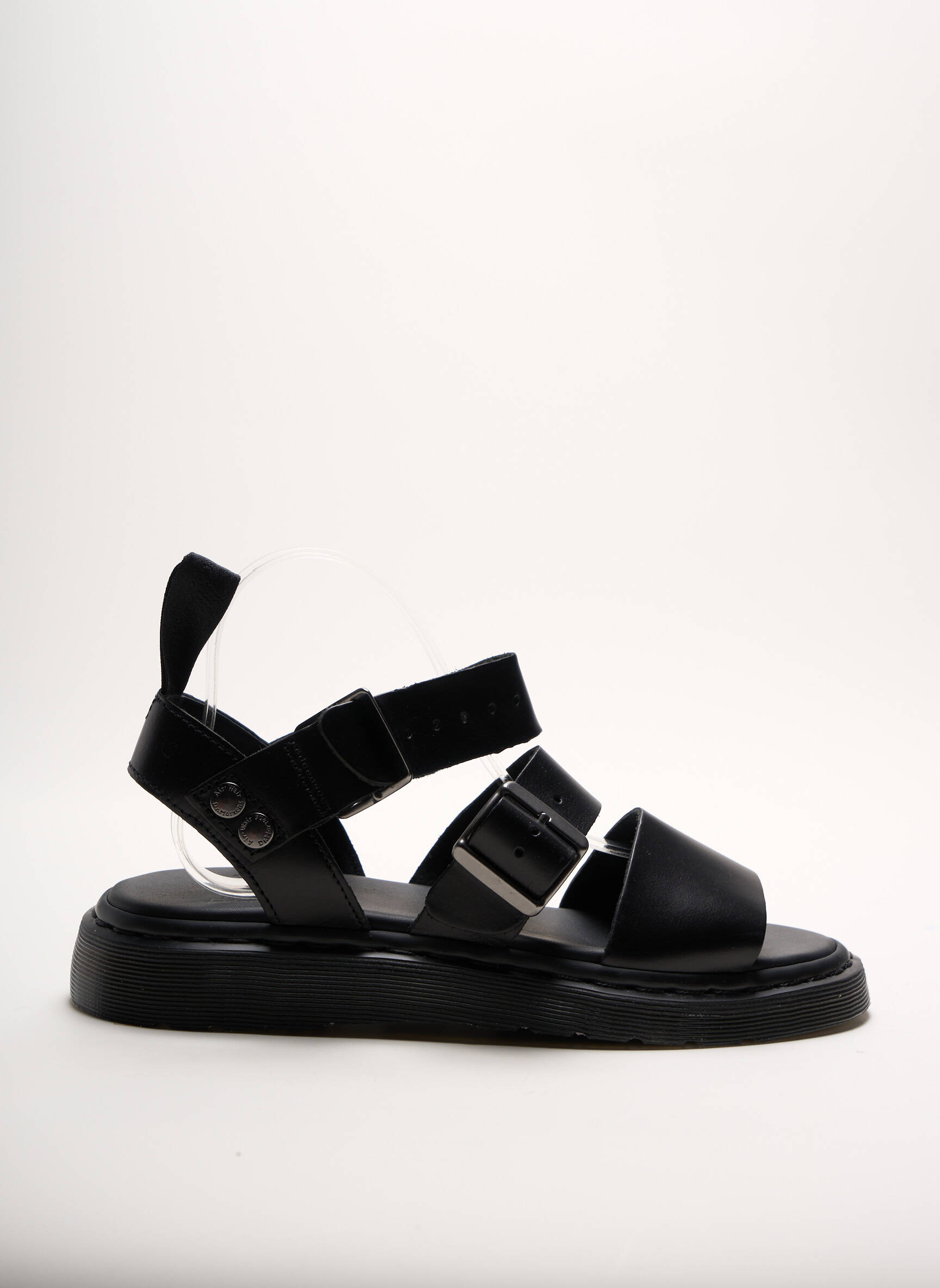 Dr Martens Sandales Nu Pieds Femme couleur noir