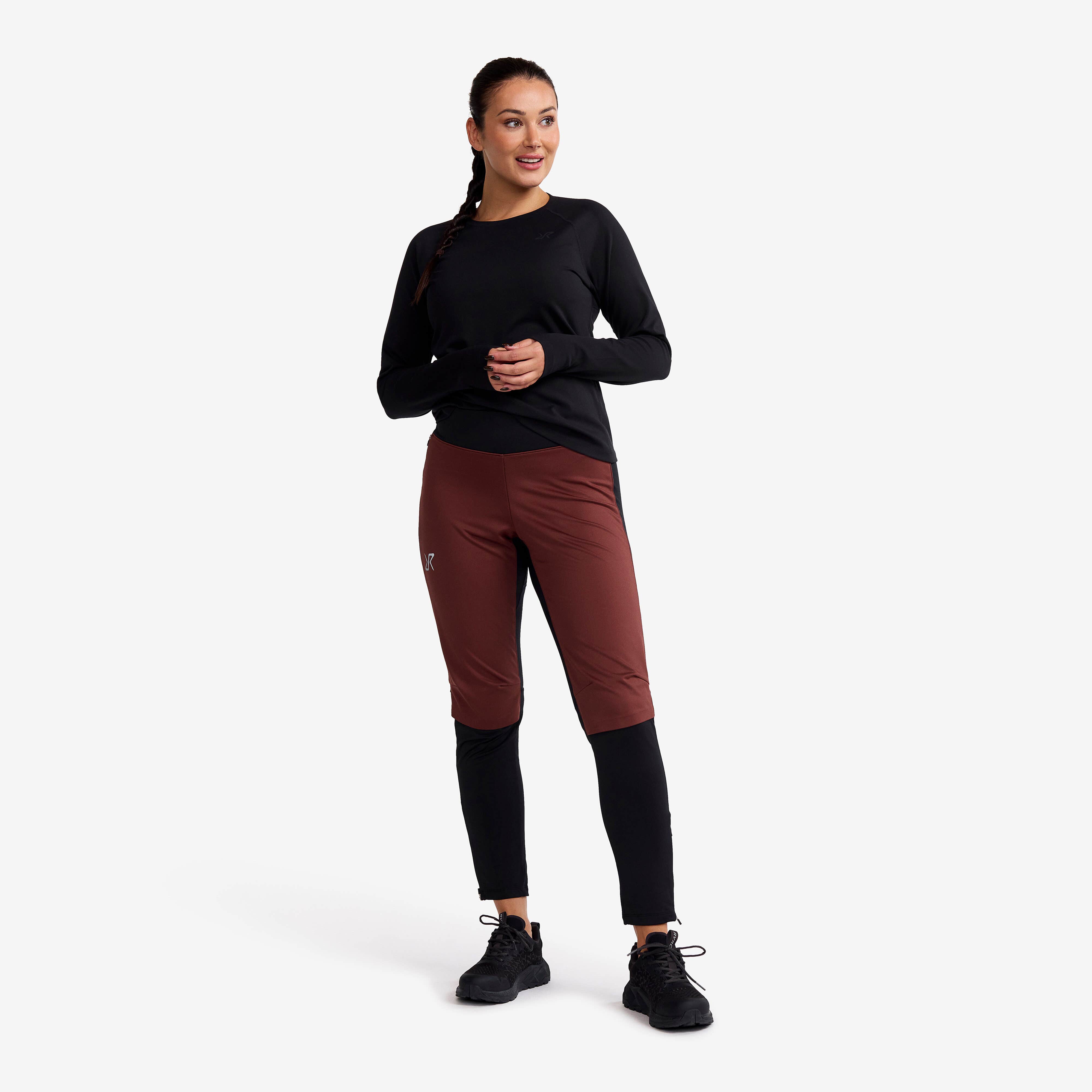 Prep Crew Neck Top Femme Black
