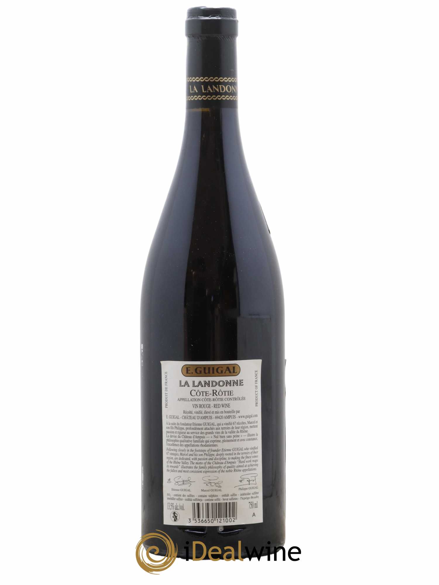 Côte-Rôtie La Landonne Guigal  2006 - Lot de 1 Bouteille