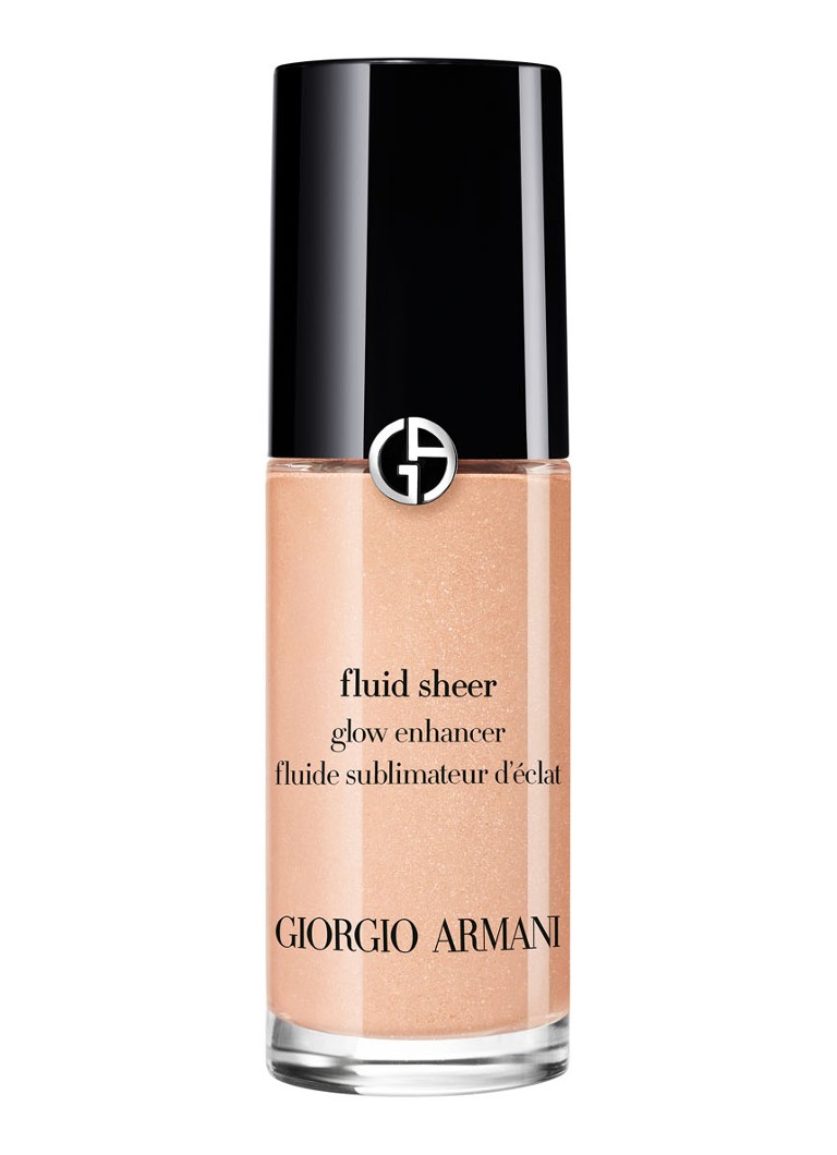 Giorgio Armani Beauty Mini Fluid Sheer Glow Enhancer – υγρό highlighter σε μέγεθος ταξιδιού