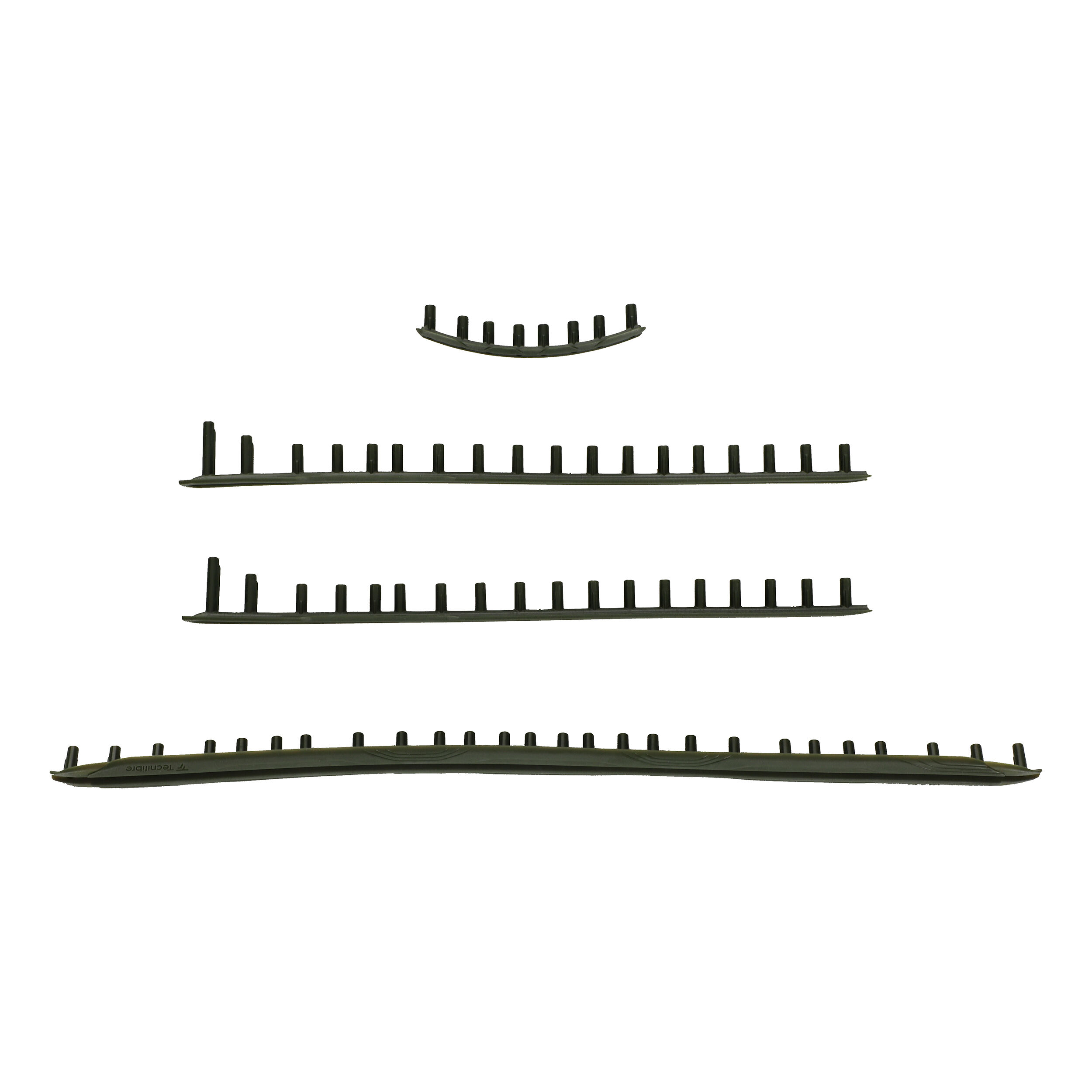 TF-40 18/20 Khaki Ösenbandset - Schwarz