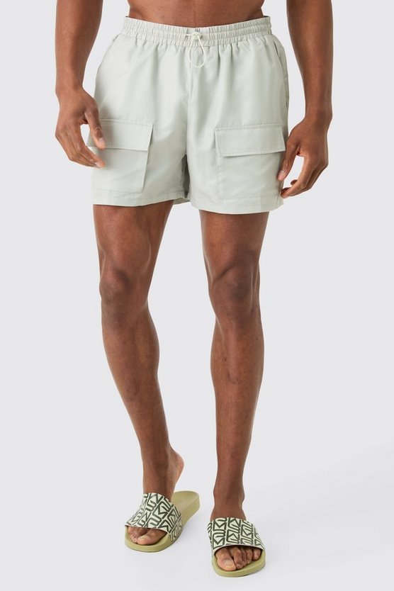 Kurze Cargo-Badehose