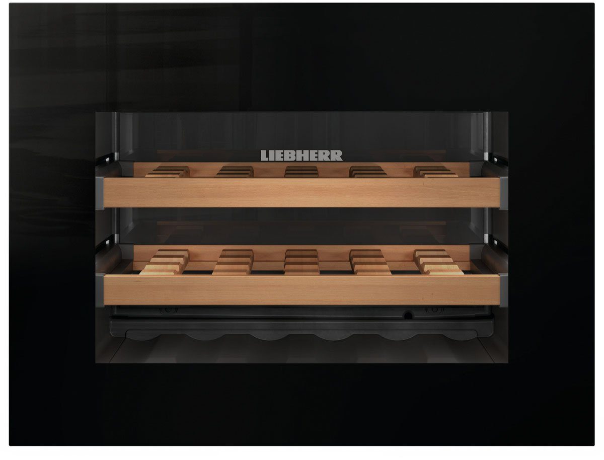 Liebherr Einbauweinkühlschrank WKEgb 582 GrandCru, für 18 Standardflaschen á 0,75l,FreshAir Aktivkohlefilter, Kindersicherung