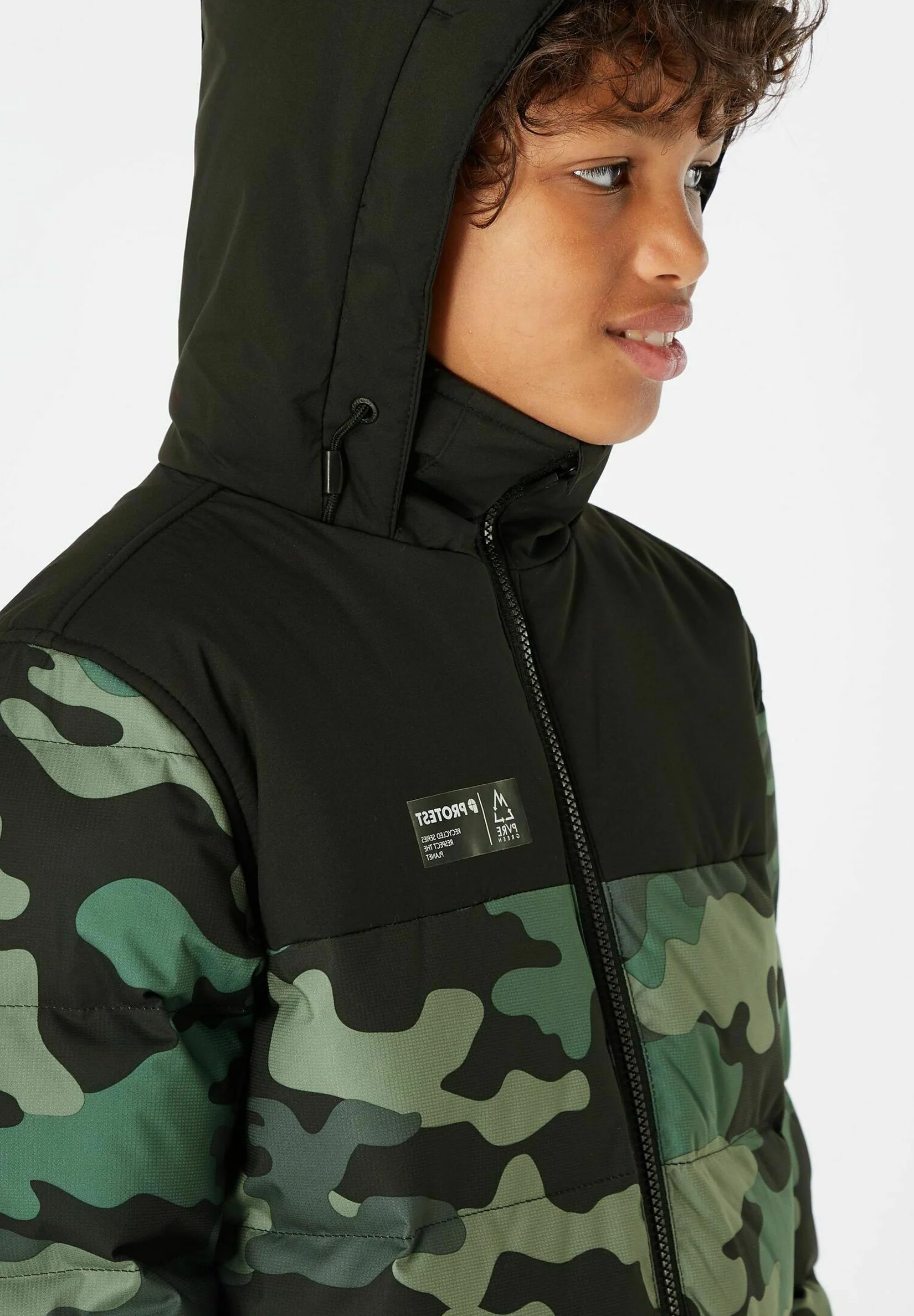Chaqueta de snowboard de protesta