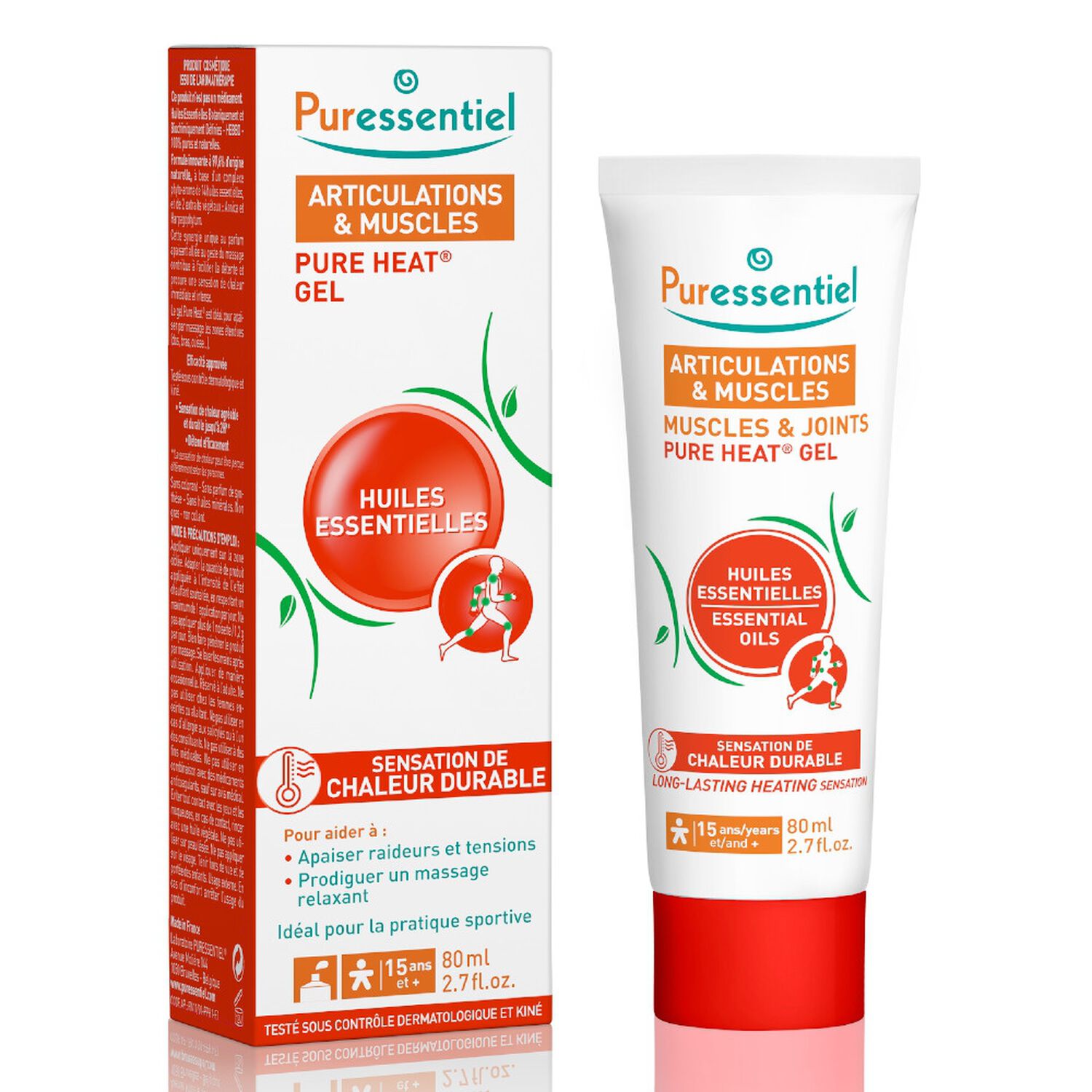 Puressentiel Articulations & Muscles Gel Pure Heat - 80 ml