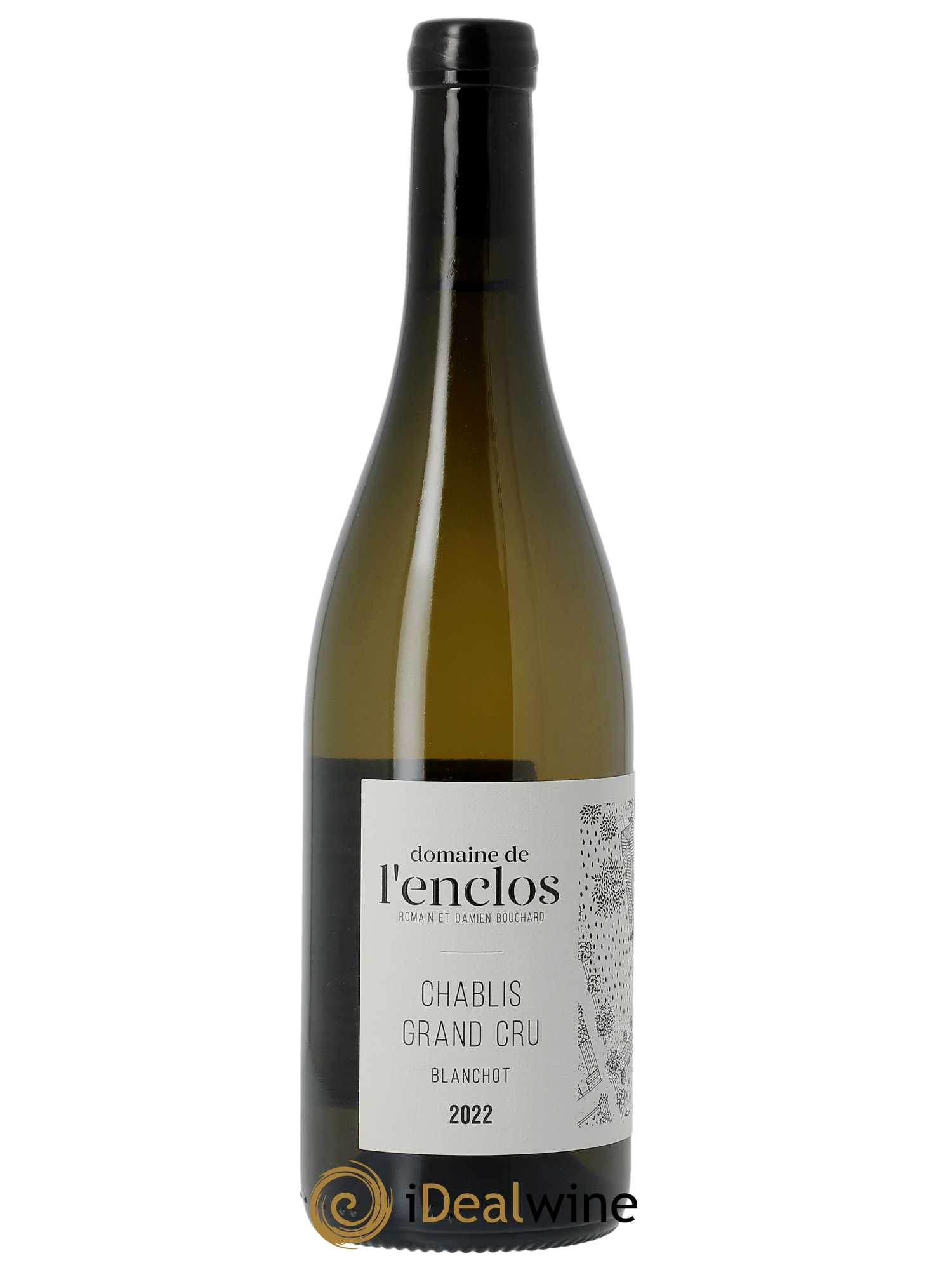 Chablis Grand Cru Blanchot Domaine de l'Enclos  2022 - Lot de 1 Bouteille