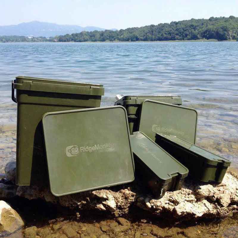 Seau carpe ridge monkey modułowe wiadro xl 30 litrów