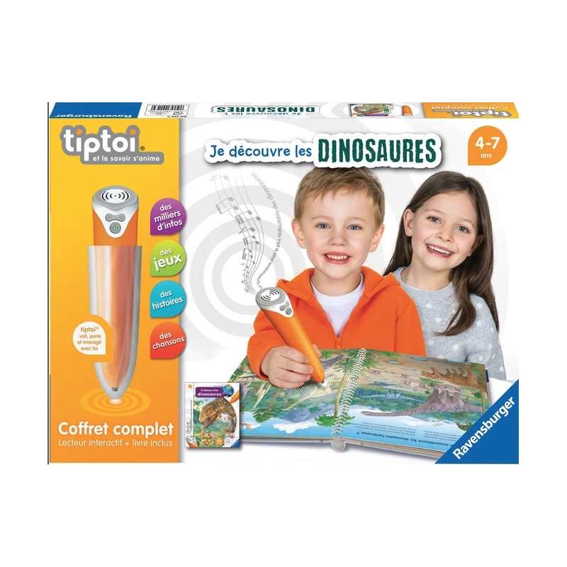 Tiptoi coffret dinosaure