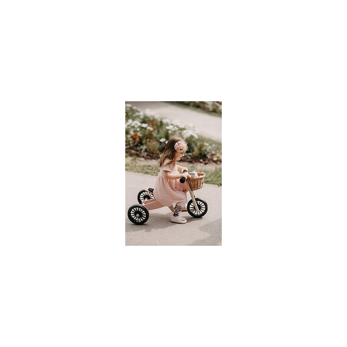 2 in1 Lauflernrad Tiny Tot Plus, rose