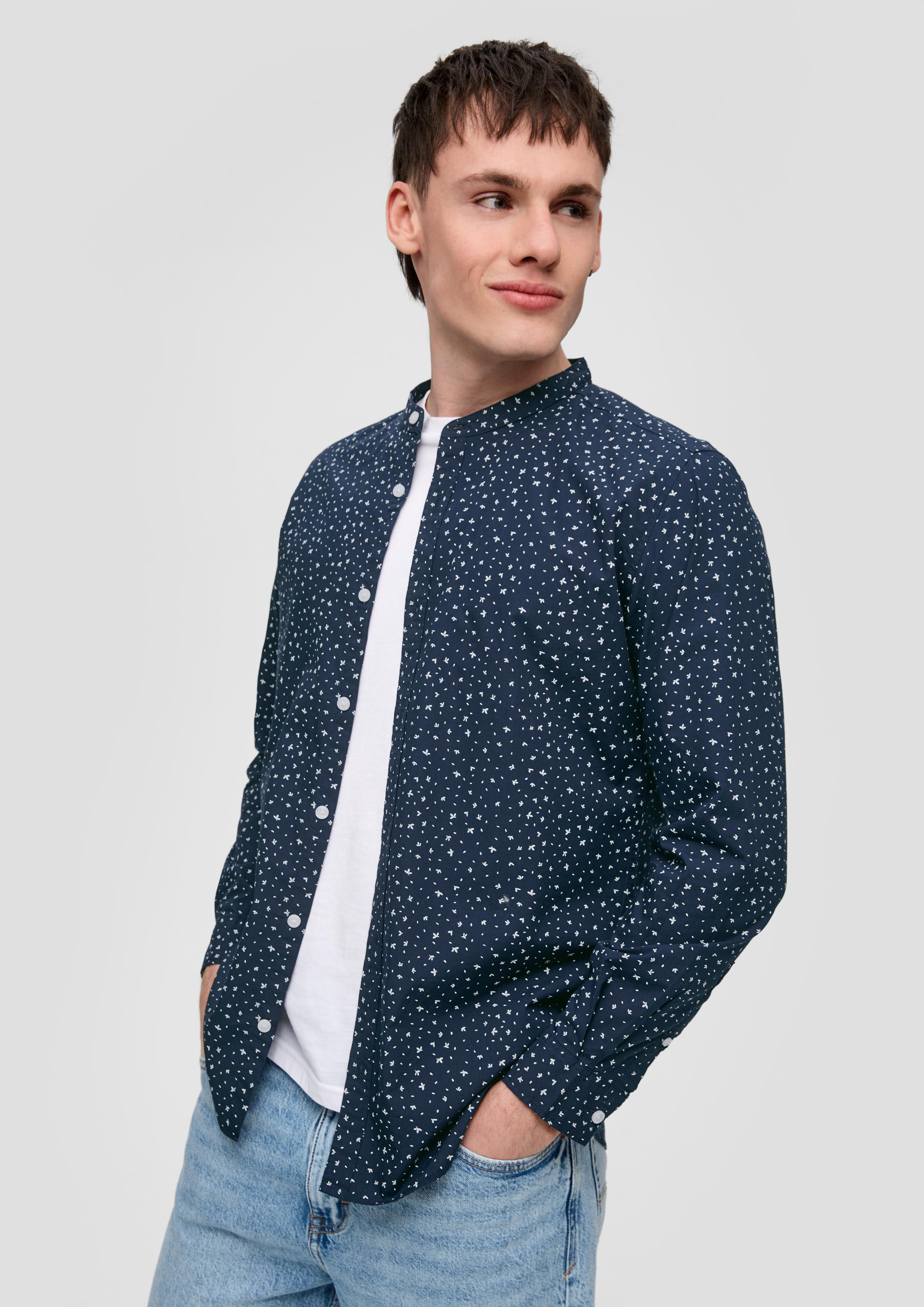 Baumwollhemd mit All-over-Print  2154591-58A0