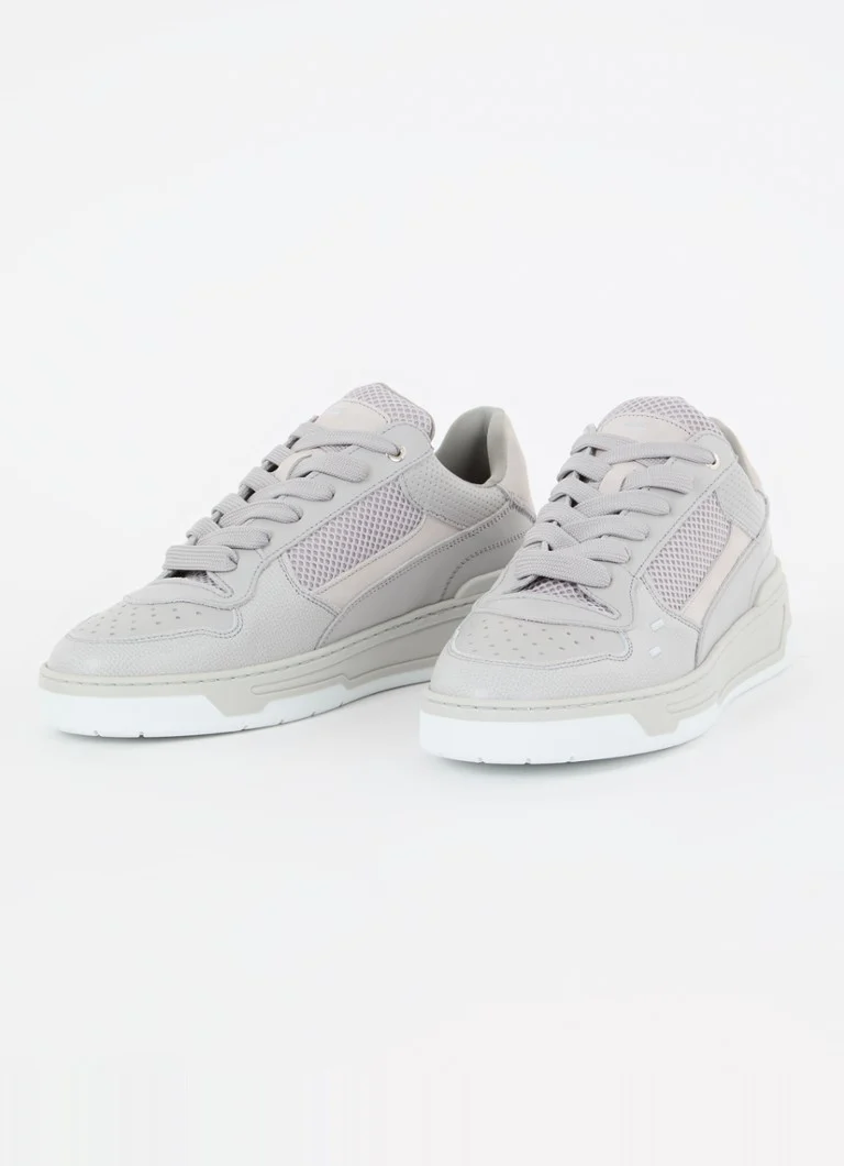 Teniși din piele Filling Pieces Cruiser Crumbs cu detalii din plasă