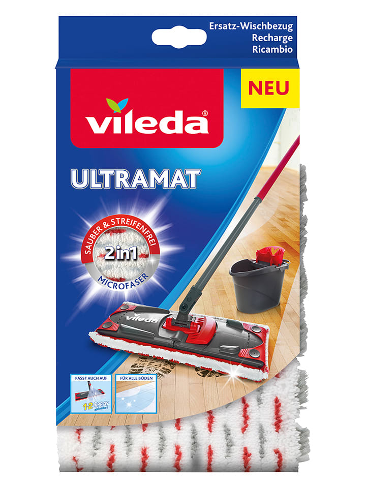 Vileda 2er-Set: Ersatzbezüge 