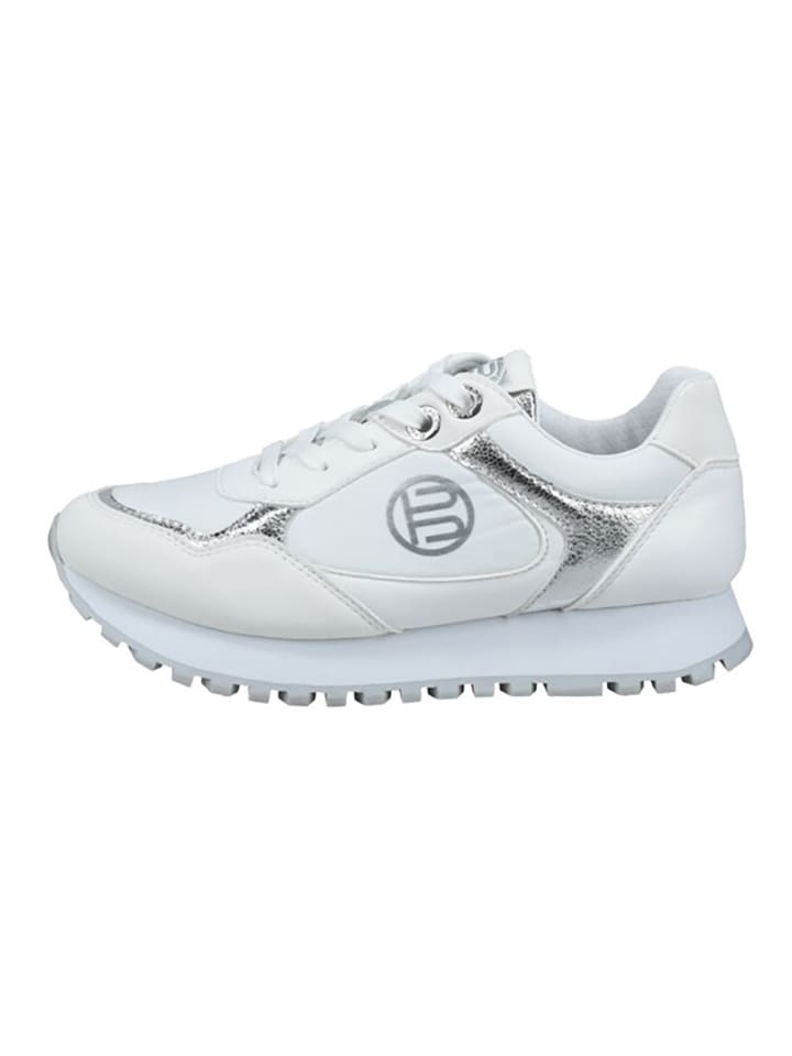 Bagatt Sneakers in Weiß/ Silber günstig kaufen