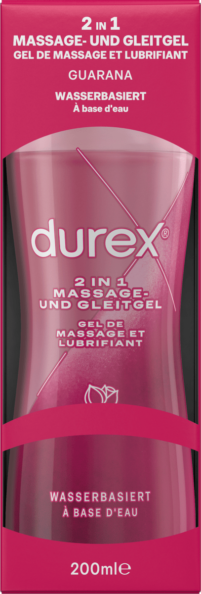 Gleitgel & Massage 2in1 Guarana, 200 ml