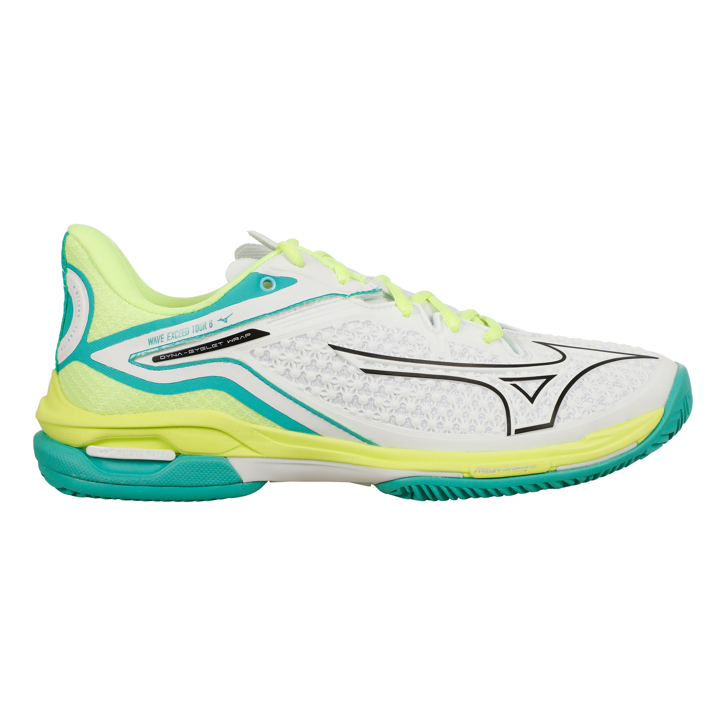 Wave Enforce Tour Sandplatzschuh Damen - Weiß, Schwarz