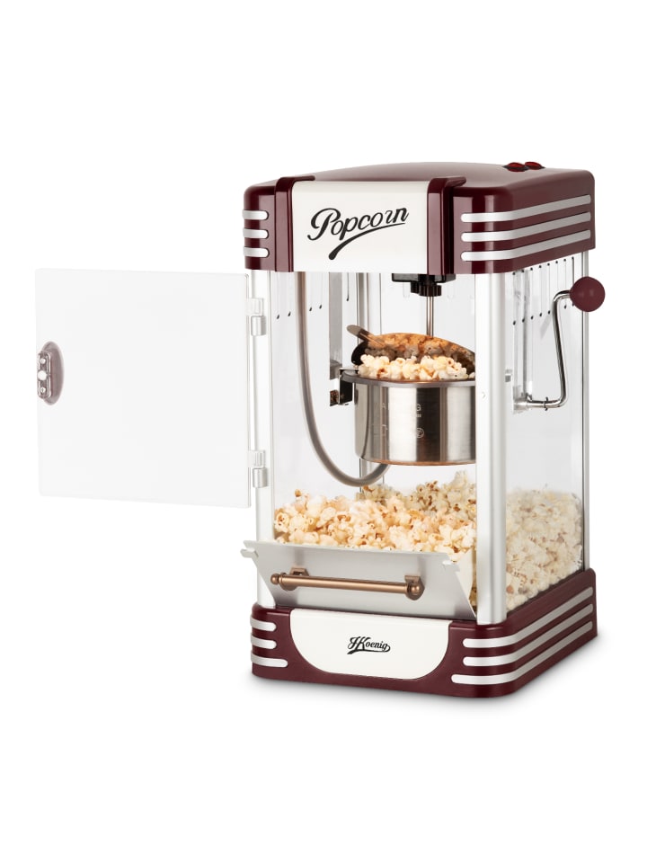 HKoenig Popcorn Machine POP330 Weiss und Rot günstig kaufen onesize