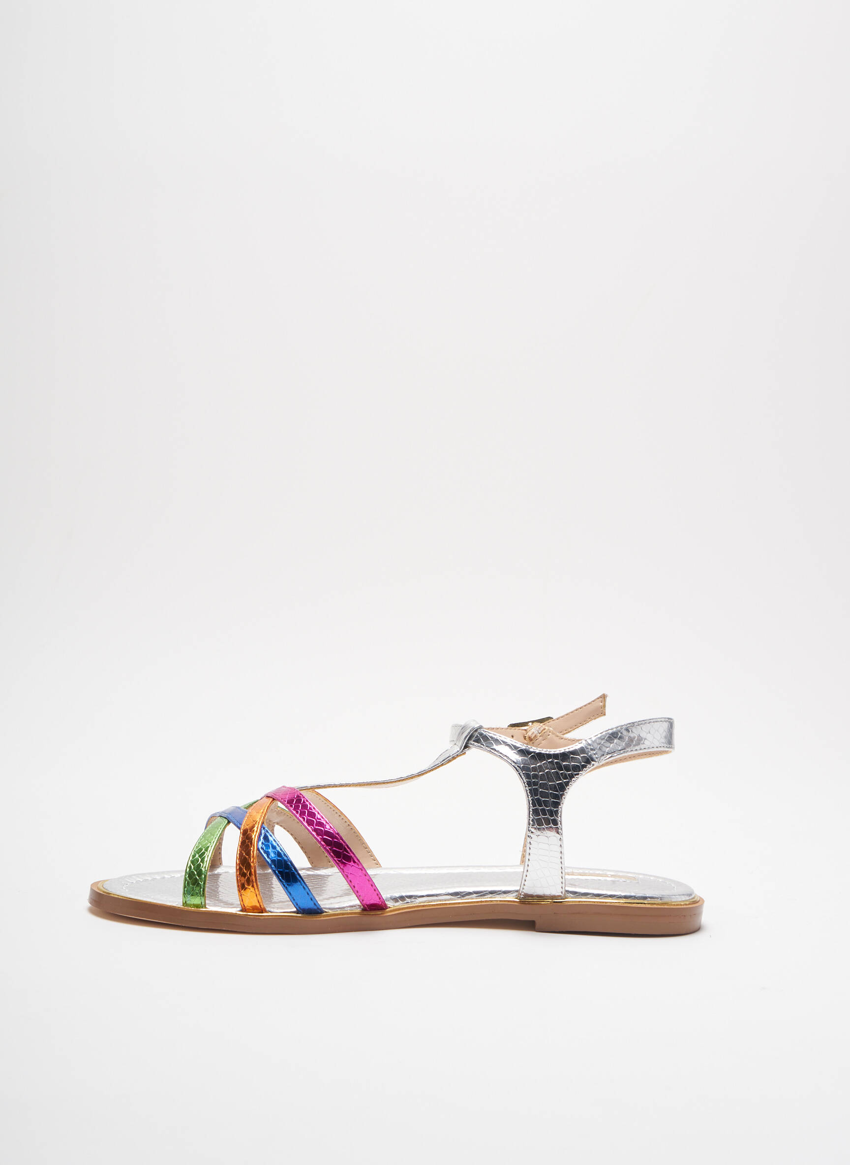 Gaudi Sandales Nu Pieds Femme couleur gris