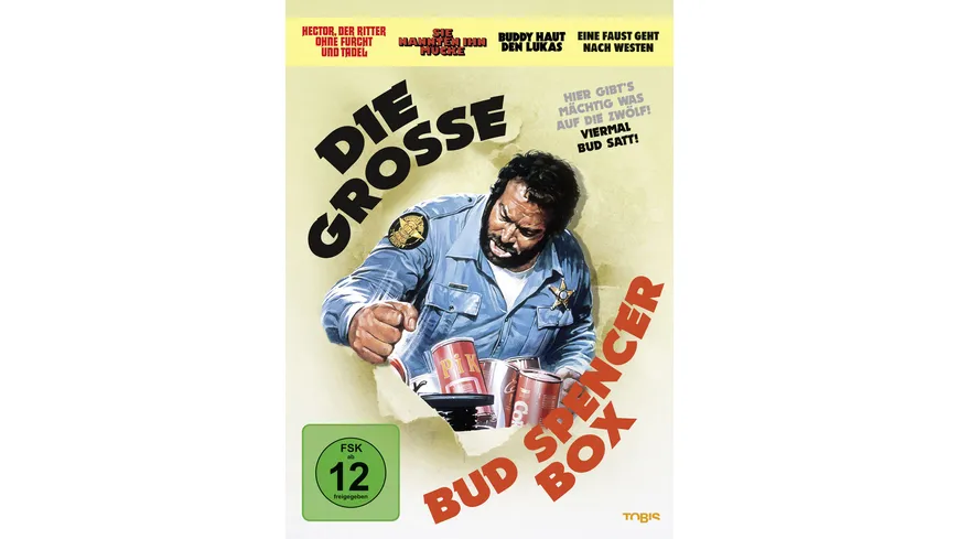 Die große Bud Spencer-Box  [4 DVDs]