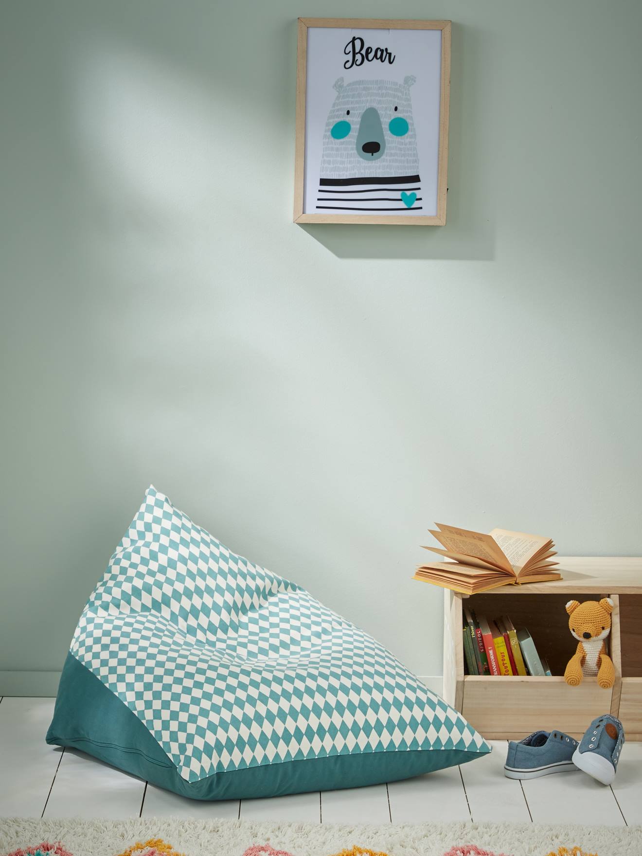 Vertbaudet Kinderzimmer Leuchtbox Teddybär - mehrfarbig