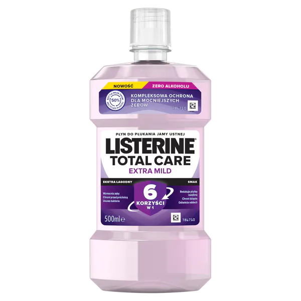 „Listerine Total Care“ ypač švelnus burnos skalavimo skystis