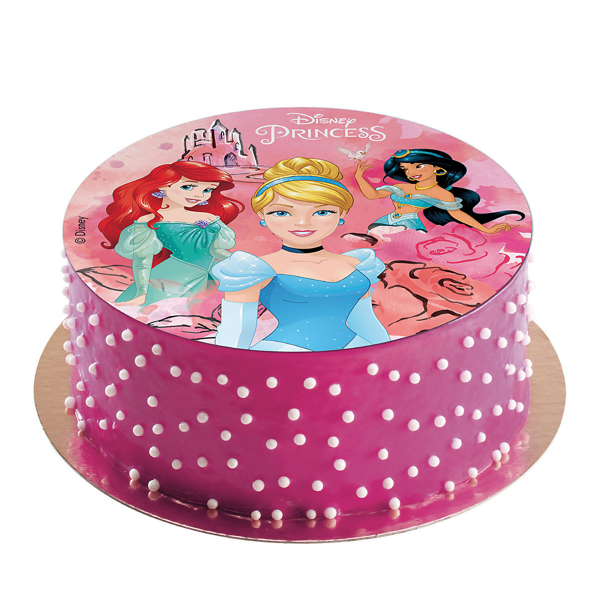 Essbare Tortenaufleger   Prinzessinnen Cinderella 20cm