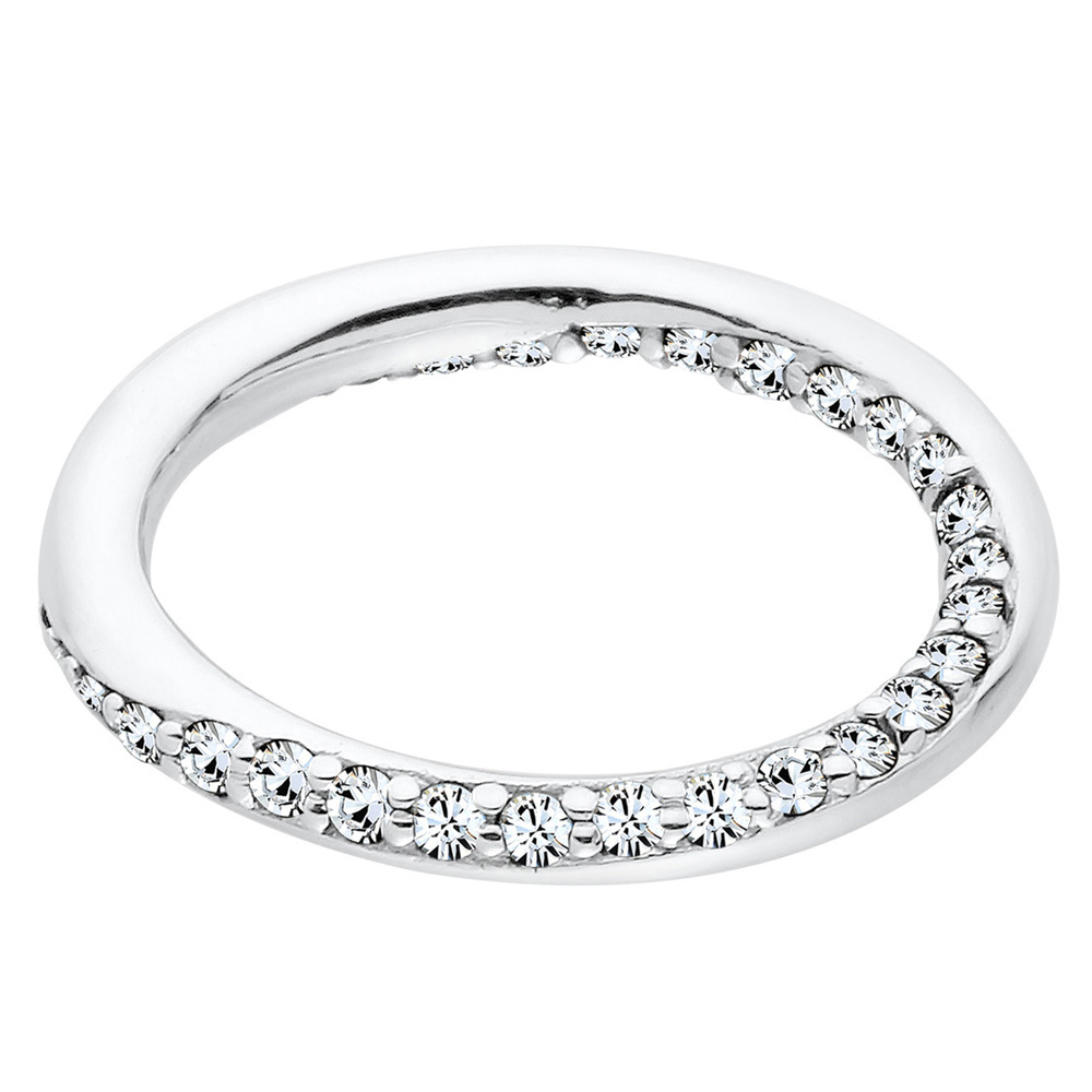 Elli Elli Bague Bandring Kristalle Silber Bague