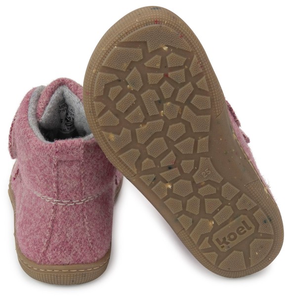 Koel bare ~ Dark Merino Highcut Wollfleece ~ Imperial Pink