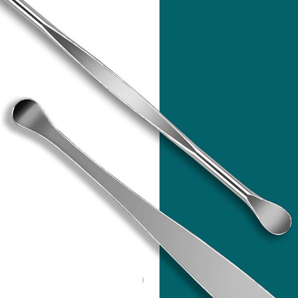 Jormftte Ohrenreiniger Ohrenschmalz Entferner für Erwachsene, Passen, 8pcs, Kunststoff-Griff