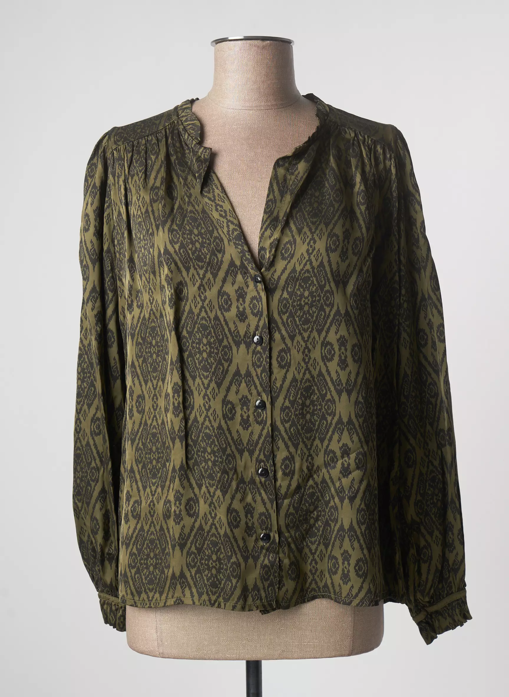 Pako Litto Chemisiers Femme couleur vert