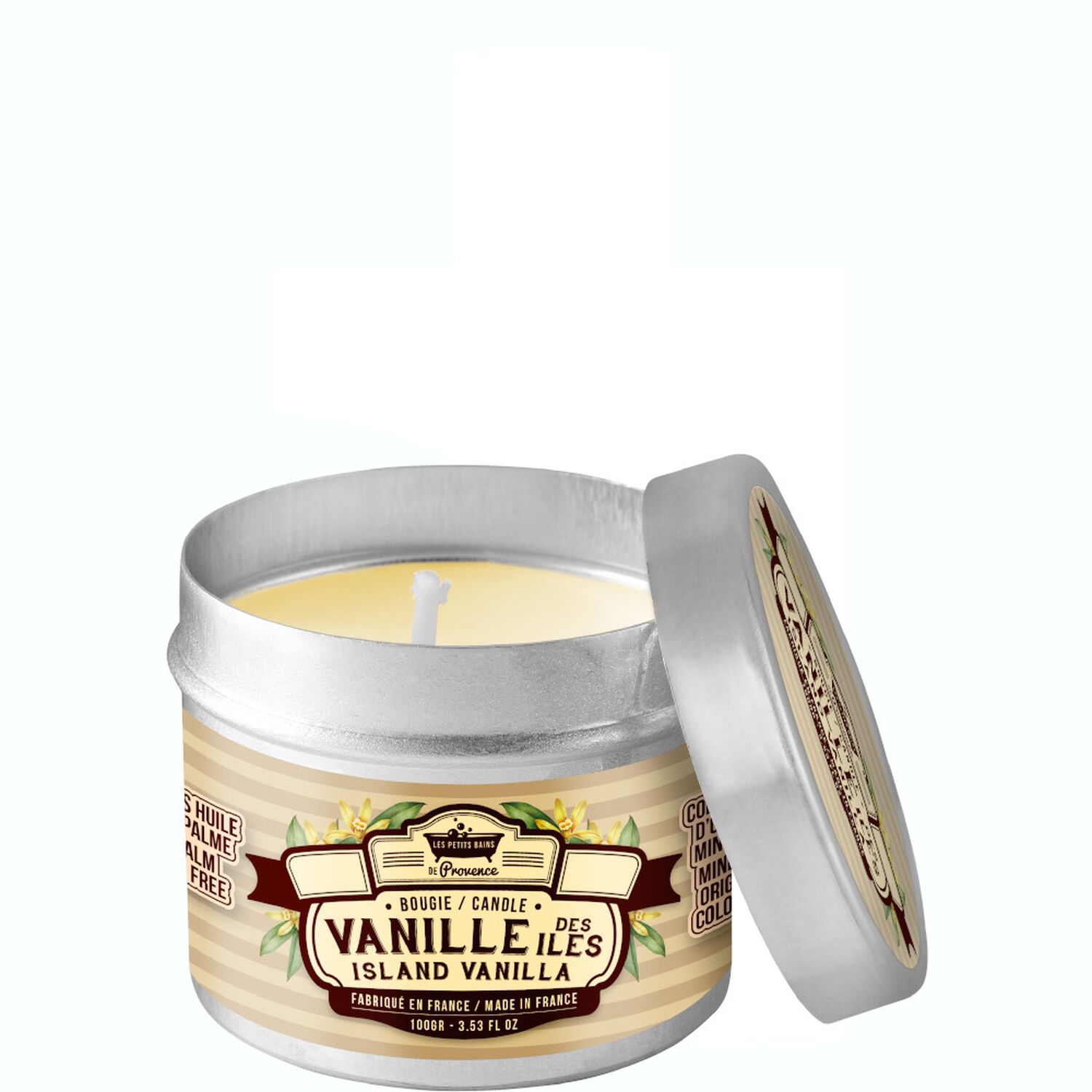 Les Petits Bains de Provence Vanille Bougie Parfumée