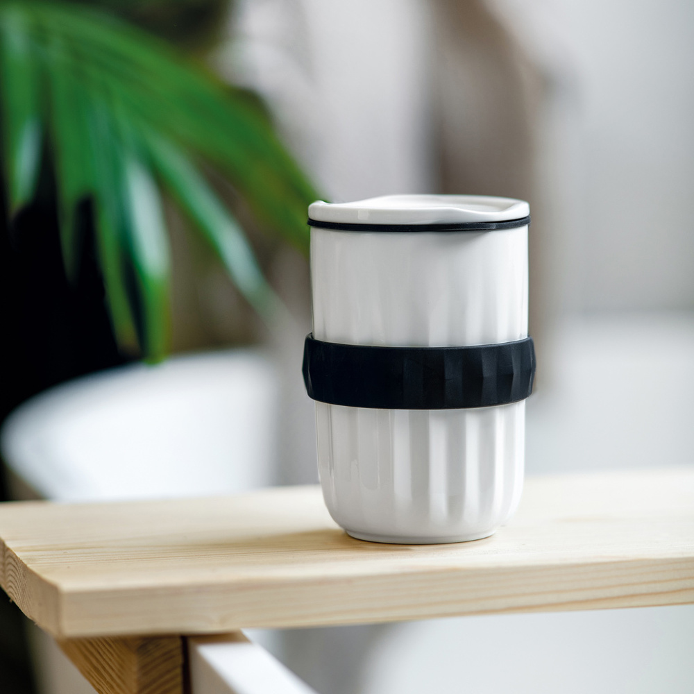 like. by Villeroy & Boch Mug avec couvercle grand To Go & To Stay Tasse