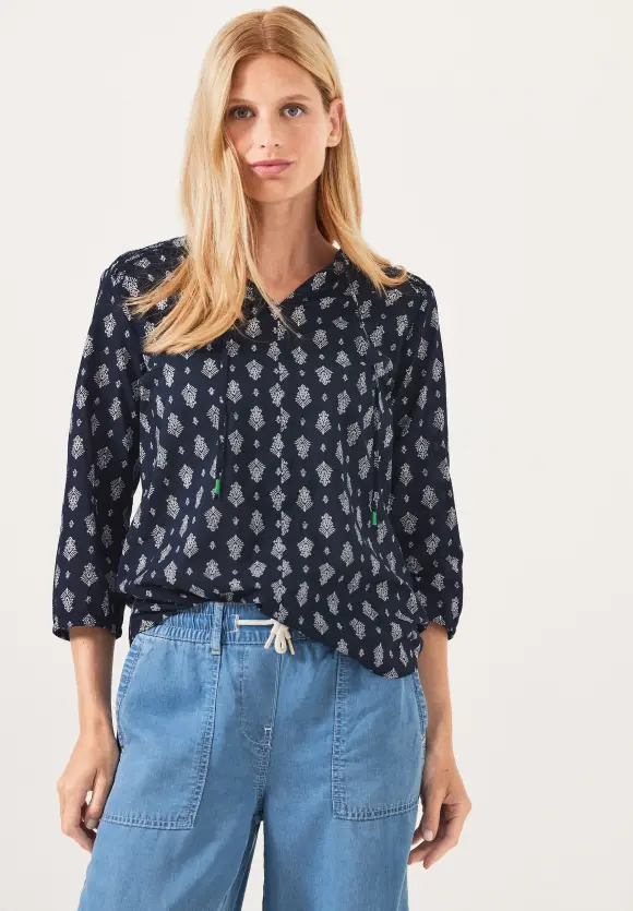 CECIL Bluse mit Minimalprint
