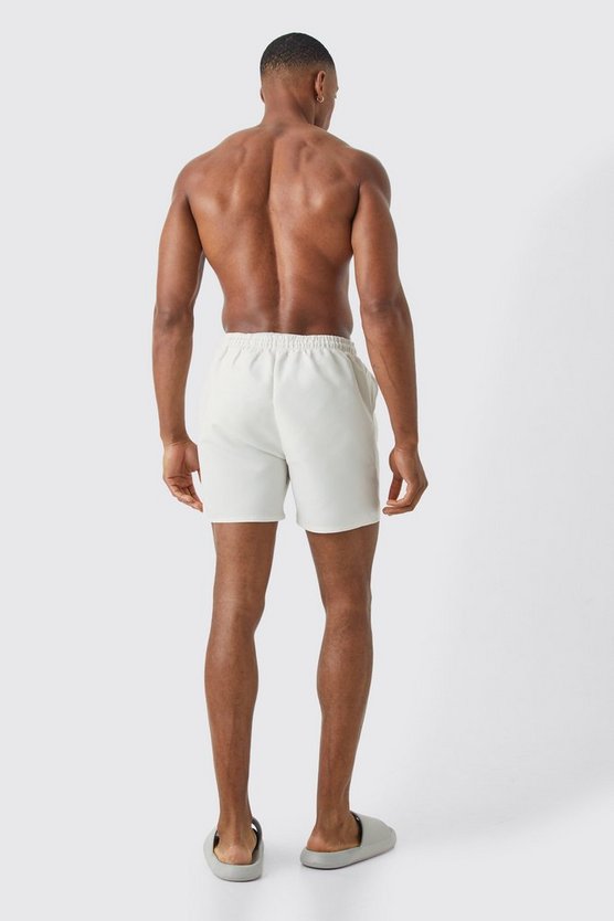 Mittellange Badehose
