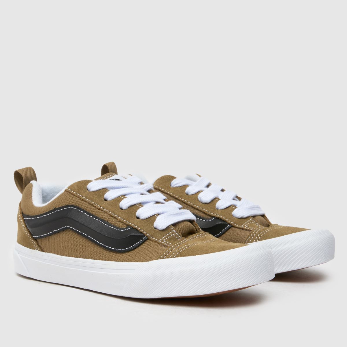 Vans khaki knu skool ungdomstränare