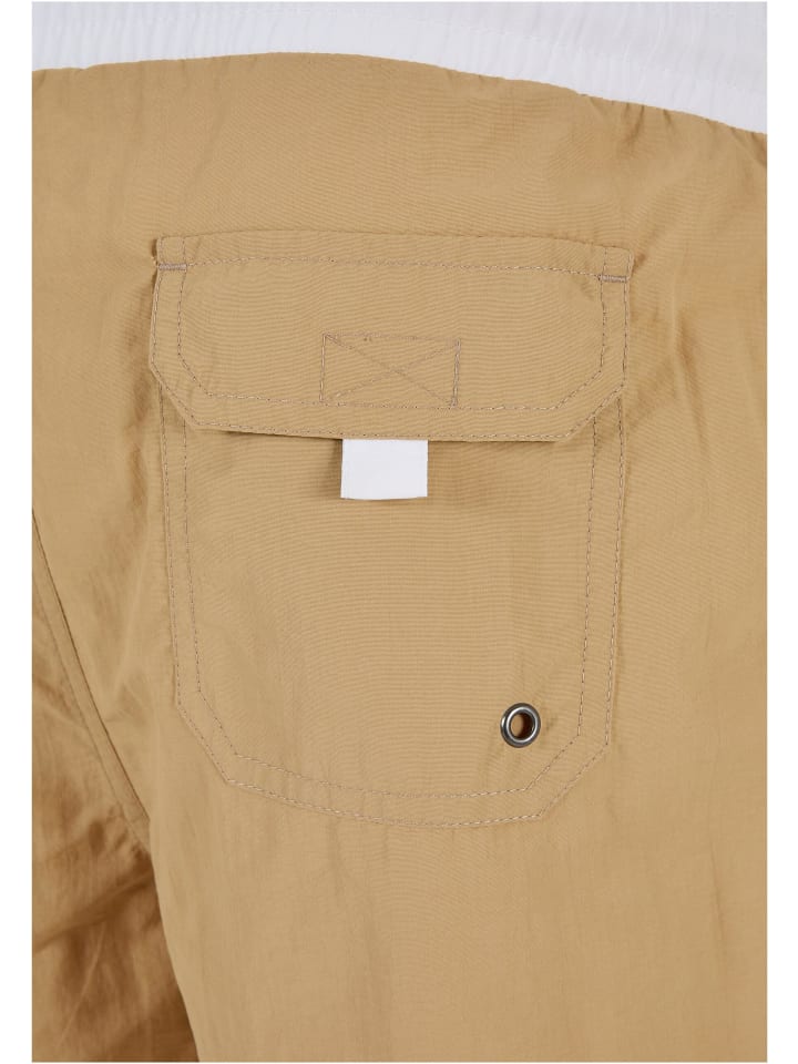 Urban Classics Urban Classics Badeshorts in white/unionbeige günstig kaufen