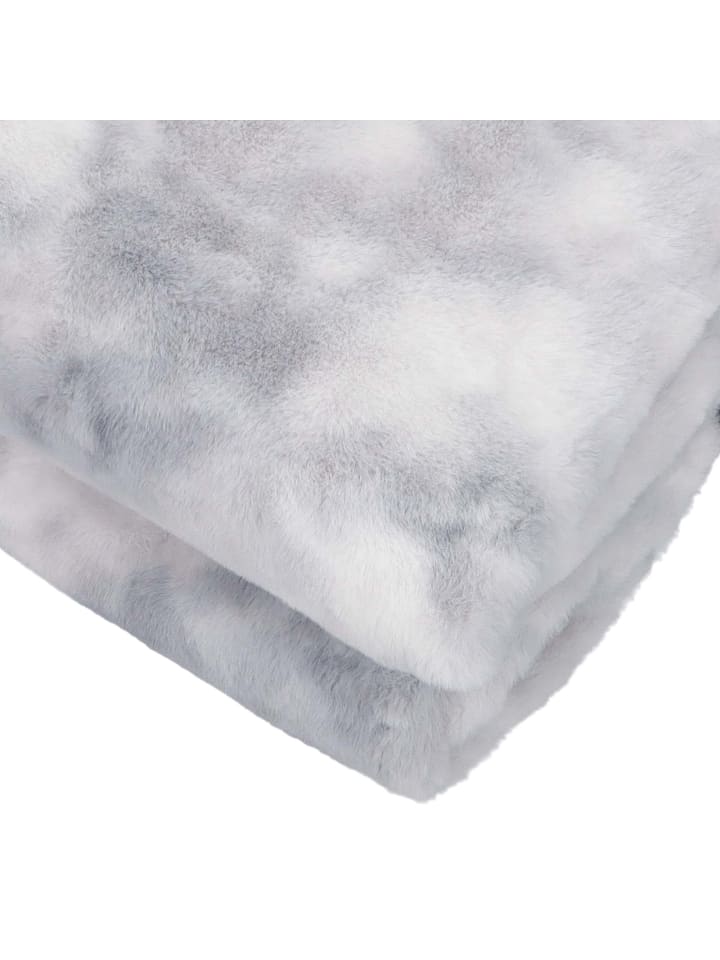 GMD Living Batik Wohndecke RUMBA in Farbe Silver (hellgrau)  günstig kaufen