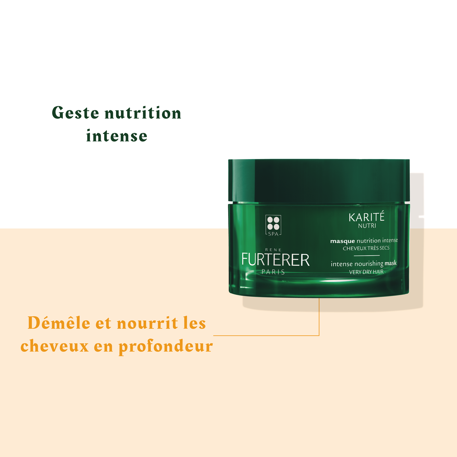 René Furterer Masque Nutrition Intense Karité Nutri - Cheveux secs