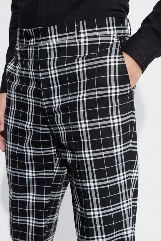 Tall Skinny Tartan Hose