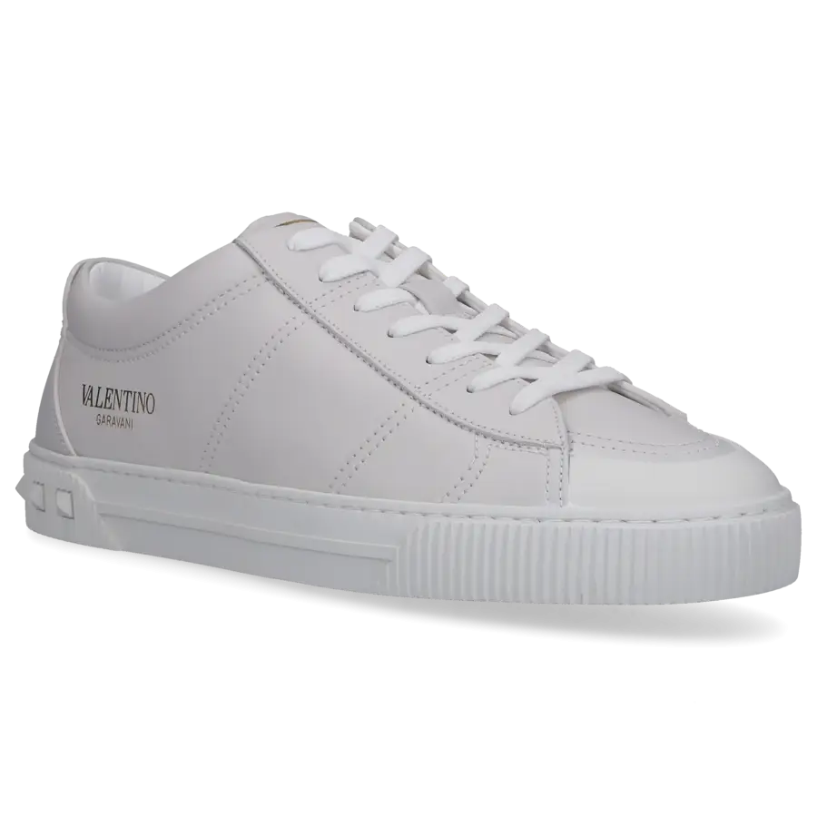 Valentino Garavani - Sneaker low CITYPLANET Kalbsleder - weiß