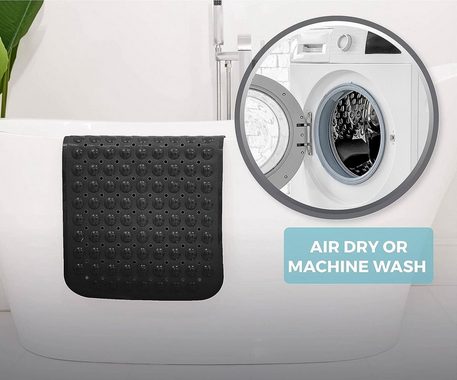 Duschmatte Duscheinlage Duschmatte rutschfest speziell für Erwachsene BOTC, Duschmatte rutschfest für die Dusche, Schnell trocknend, Rutschfest, Vermeidung von Stürzen, sicheres Material, schneller Wasserabfluss, leicht zu reinigen, maschinenwaschbar