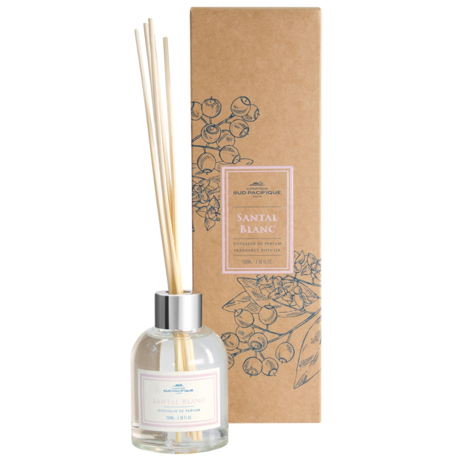 Comptoir Sud Pacifique Santal Blanc Diffuseur Parfum d'intérieur