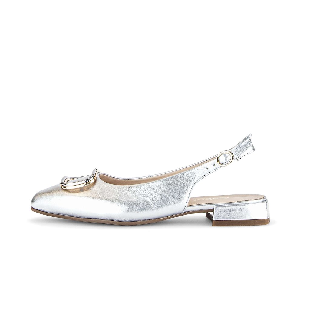Gabor comfort Slingpumps silber