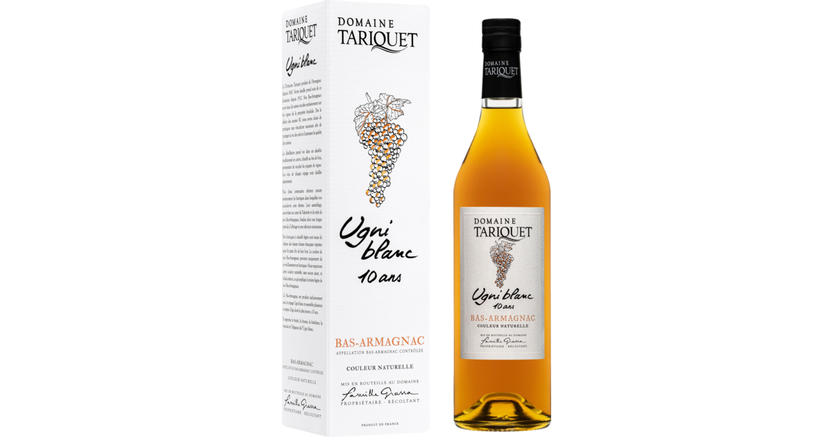 Armagnac Domaine Tariquet Ugni blanc 10 Ans